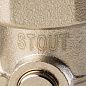 Узел нижнего подключения угловой 3/4 STOUT