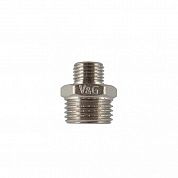Ниппель 1/2 наруж 1/4 наруж переходной VALOGIN