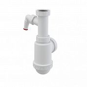 Сифон для мойки с накидной гайкой 1 1/2 с подводкой ALCAPLAST