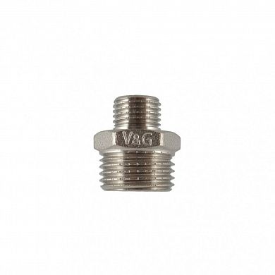 Ниппель 1/2 наруж 1/4 наруж переходной VALOGIN