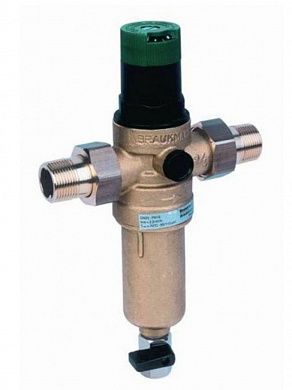Фильтр самоочищающийся с редуктором 1 1/4 наруж наруж HONEYWELL