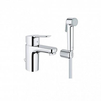 Смеситель для раковины с гигиеническим душем GROHE BauEdge 23757000