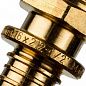 Муфта 16 1/2 наруж для труб из сшитого полиэтилена STOUT