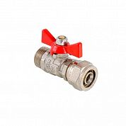 Кран шаровой с обжимным соединением 16 1/2 наруж VALTEC