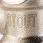 Узел нижнего подключения прямой для однотрубной системы 3/4 STOUT
