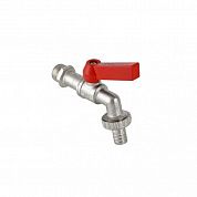 Кран шаровой 1/2 со штуцером для шланга ручка VALTEC