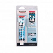 Клей герметик 80 прозрачный FIX ALL