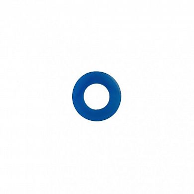 Прокладка 3/8" 7 х 14.8 х 2 мм силикон синий термостойкий