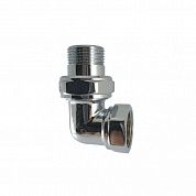 Американка угловая 3/4 внутр наруж хромированная VALOGIN