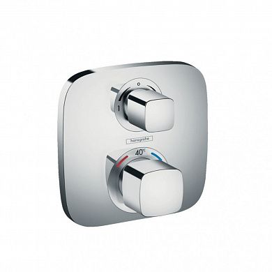 Термостат с запорным переключающим вентилем внешняя часть HANSGROHE Ecostat E