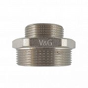 Ниппель 2 наруж 1 1/4 наруж переходной VALOGIN