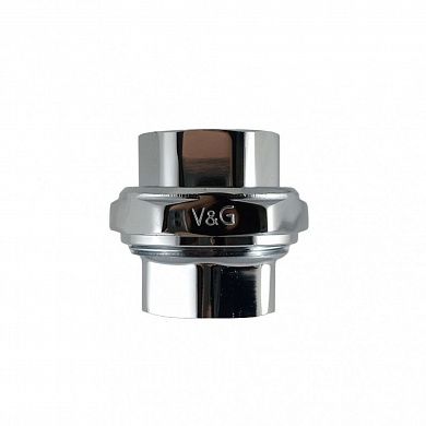 Американка 1 внутр хромированная VALOGIN